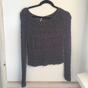Free people knit sweater